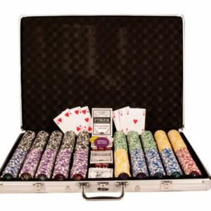 Pokerový set - 1000 ks žetonů