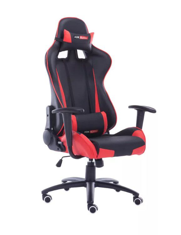 Kancelářská židle - křeslo KANSAS - červená