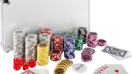 Pokerový set 300 ks žetonů v kufříku