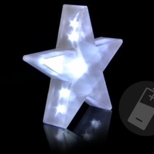 Adventní svítící LED hvězda
