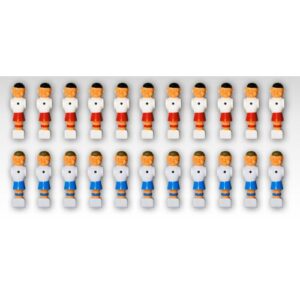 Náhradní figurky na fotbálek, 22 ks