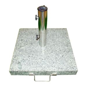 Stojan na slunečník, žula / nerezová ocel, 50 kg