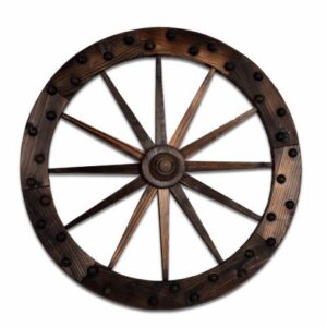 Dekorativní dřevěné kolo