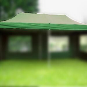 PROFI Střecha k zahradnímu stanu, 3 x 6 m, zelená
