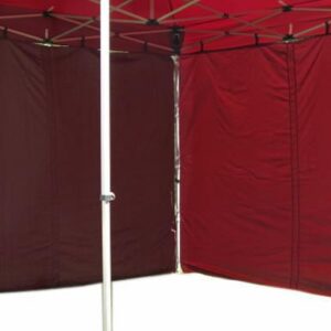 Sada 2 bočních stěn pro PROFI zahradní stan 3 x 3 m, vínová