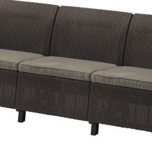 Zahradní pohovka CORFU LOVE SEAT MAX, hnědá