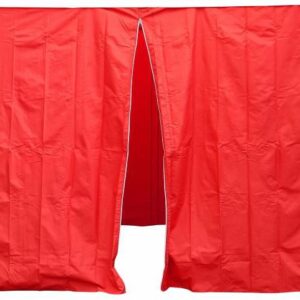 Sada 2 bočních stěn pro PROFI zahradní stan 3 x3 m červená