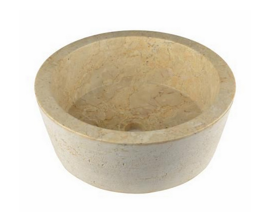 DIVERO umyvadlo z přírodního kamene Venedig