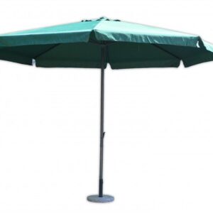 Slunečník s kličkou STANDART, 4 m, zelený