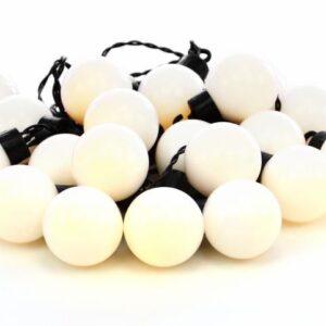 Zahradní párty osvětlení, venkovní, 20 LED, teple bílá