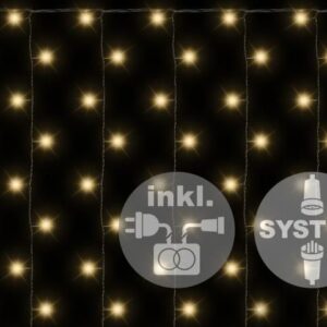 diLED světelný závěs 200 LED teple bílá, napájení