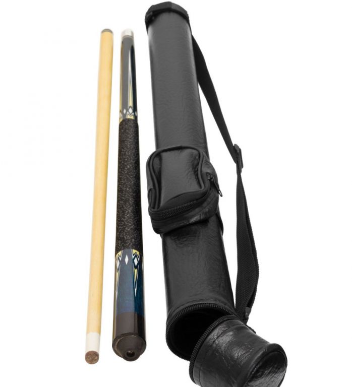 Dvoudílné tágo na kulečník + pouzdro, 146 cm