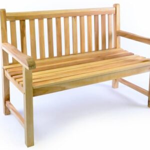 Zahradní lavice DIVERO 2-místná robustní 120 cm