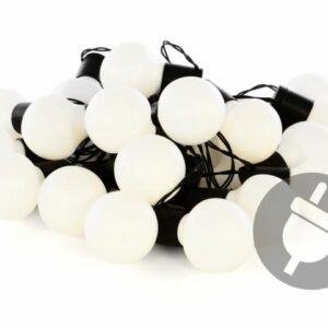 Party osvětlení pro venkovní použití, 20 LED, teple bílá
