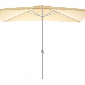 Zahradní slunečník, obdélníkový 2 x 3 m, champagne