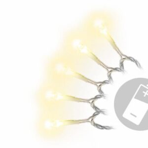 Vánoční LED řetěz 3 m, 30 LED, teple bílý