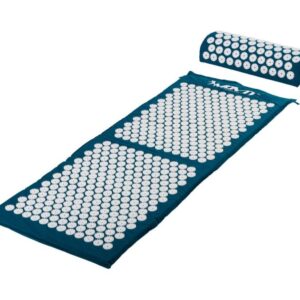 MOVIT Akupresurní podložka s polštářem, 130x50 cm, petrolej