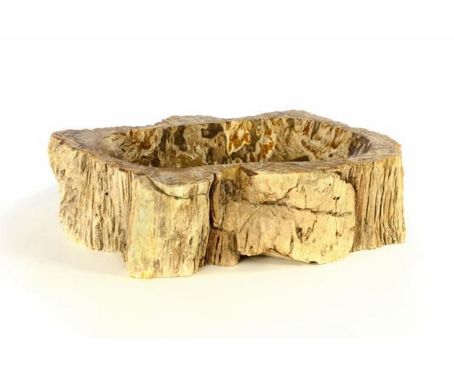 Umyvadlo z přírodního kamene FOSSIL DIVERO - velké