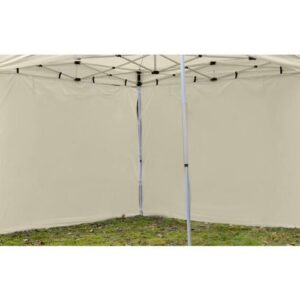 Sada 2 bočních stěn pro PROFI zahradní stan 3x3 m, champagne