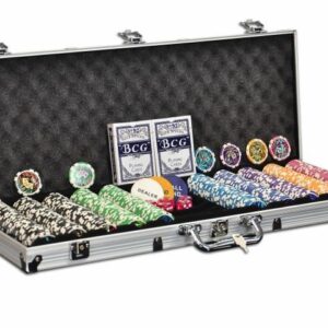 Praktický poker set OCEAN CHAMPION, 500 žetonů