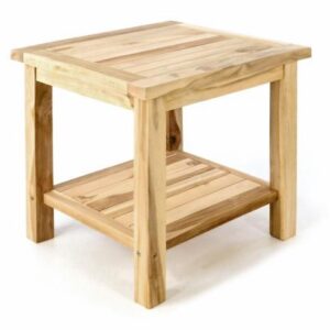 Zahradní odkládací stolek z masivního teaku DIVERO