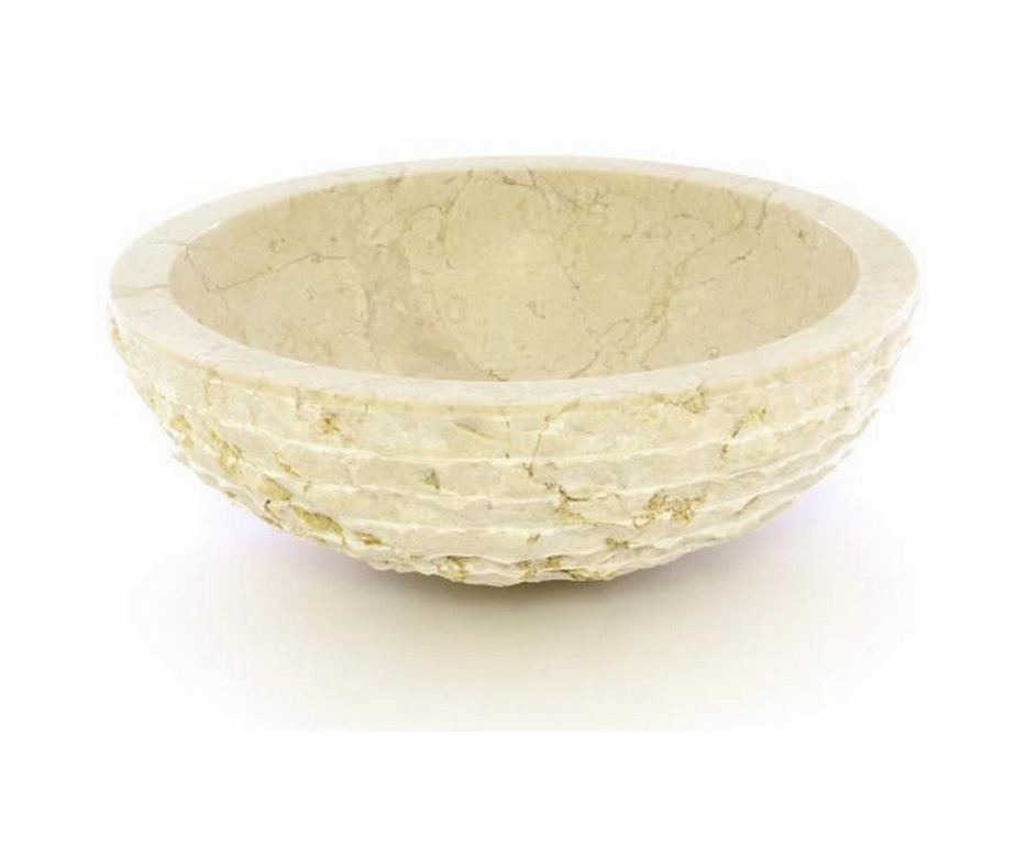 DIVERO umyvadlo z přírodního kamene Sanremo