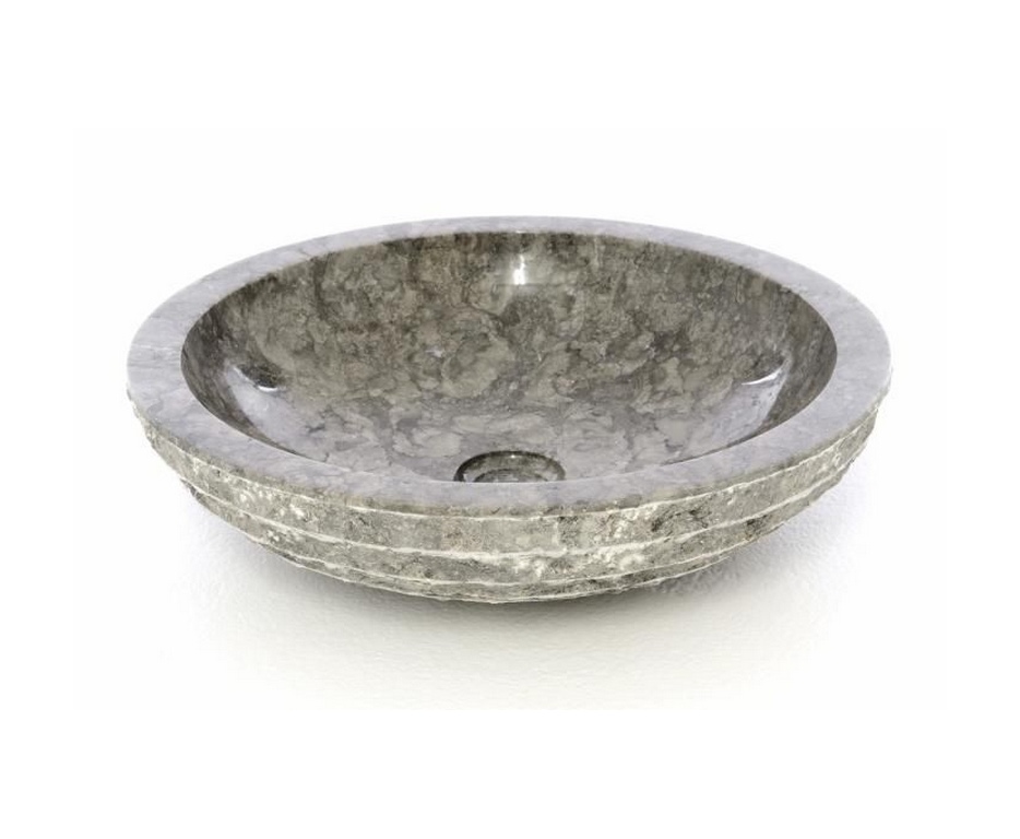 DIVERO umyvadlo z přírodního kamene Turin