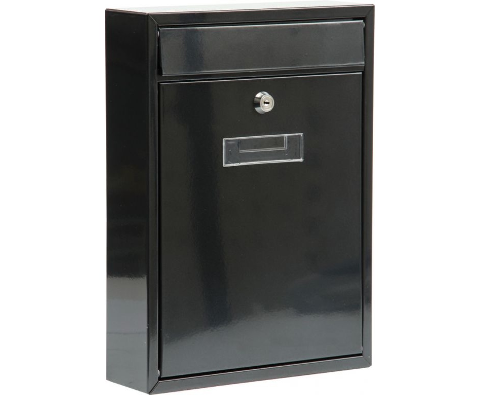 Poštovní schránka, černá
