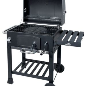 Gril na dřevěné uhlí ROYAL, litinový rošt