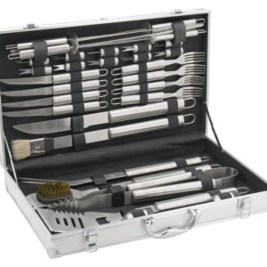 Grilovací nářadí sada ALU kufřík, 30ks