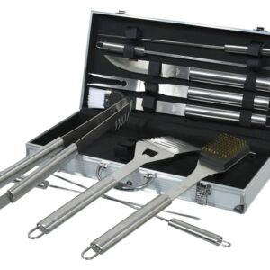 Sada grilovacího nářadí ALU, 11 ks