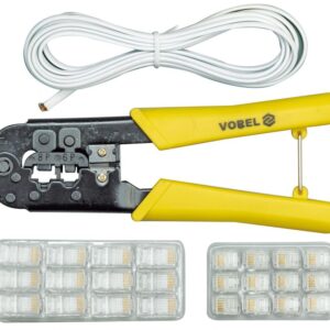 Konektorové kleště + kabel - 2,5 m