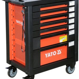 Pojízdná dílenská skříňka s nářadím - 7 zásuvek