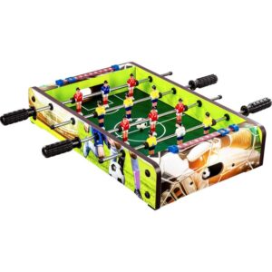 GamesPlanet® Mini stolní fotbálek, 51 x 31 x 8 cm, potisk
