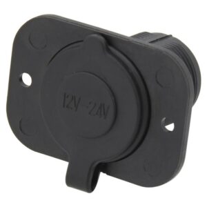 Zásuvka  s krytem - 12/24 V