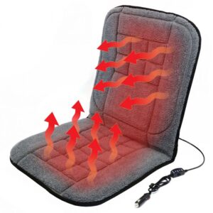 Potah sedadla vyhřívaný s termostatem - 12V TEDDY, přední