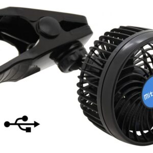 Ventilátor MITCHELL USB - 5V klips