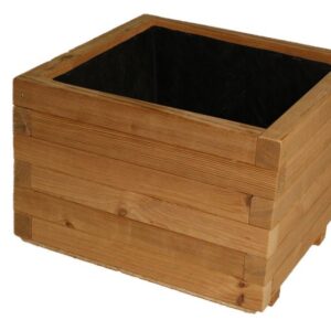 Dřevěný květináč Flor THERMOWOOD - 37 x 37 x 31 cm