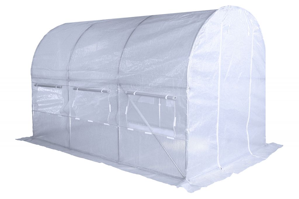 Fóliovník, 200 x 350 cm (7 m2), bílý