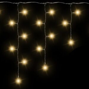 Vánoční světelný déšť 2,7 m, 72 LED, teple bílý