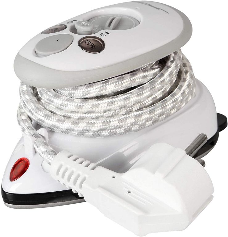 JAGO Žehlička napařovací cestovní, bílá, 260 - 420 W