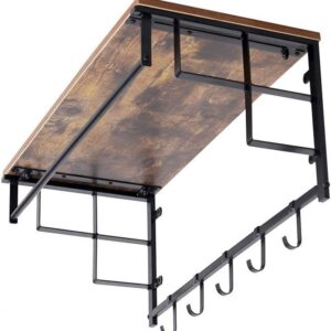 Miadomodo Nástěnný věšák Vintage, 66 x 30 x 32 cm