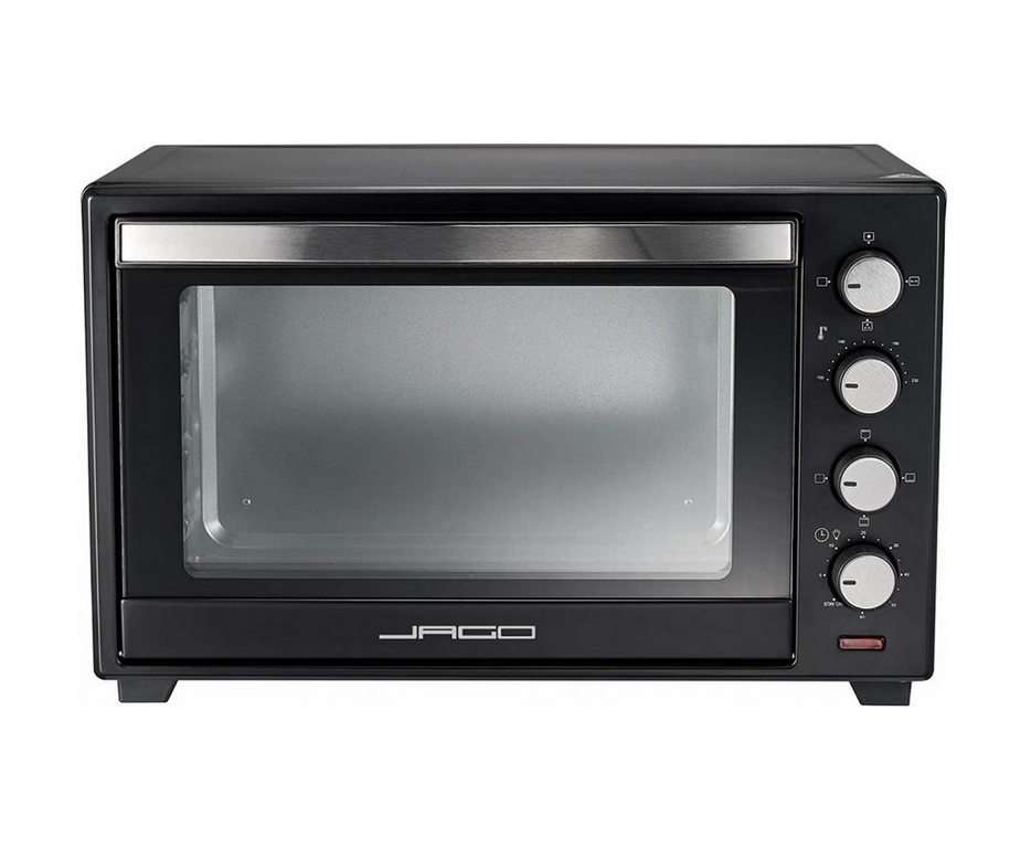 Mini trouba s nastavitelnou teplotou, 62 x 41 x 40 cm, černá