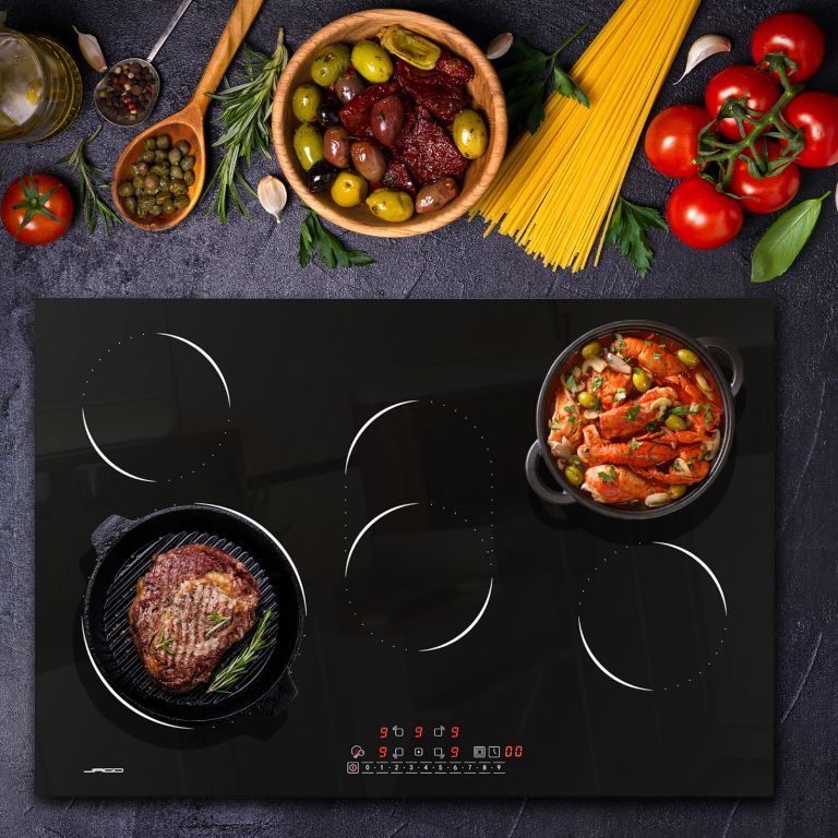 JAGO Sklokeramická varná deska, 8600 W