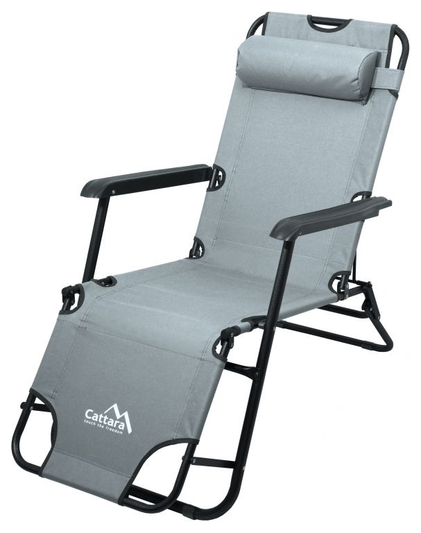 CATTARA Lehátko/křeslo COMFORT, šedé
