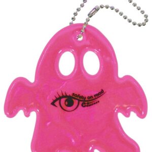 Reflexní přívěšek duch, růžový