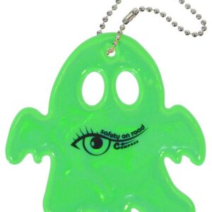 Reflexní přívěšek duch, zelený