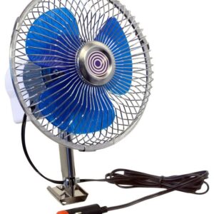 Compass Otočný ventilátor do auta , 18 cm, 12V