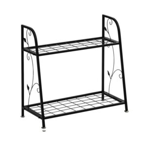 STILISTA Stojan na rostliny, 61,5 x 61,5 x 29 cm, ocel