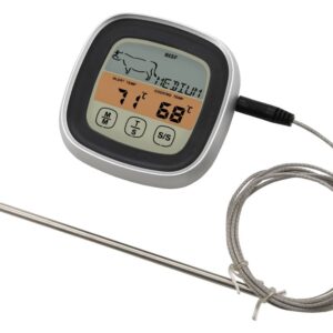 CATTARA Grilovací teploměr digitální se sondou, 7,5x7,5 cm